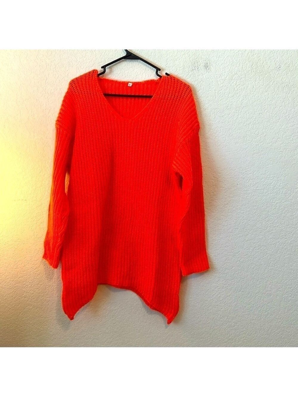 New no tag orange sweater